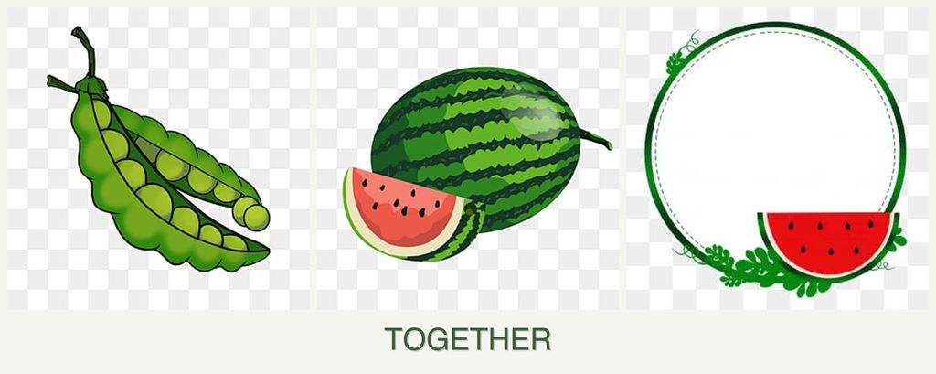 Can you plant peas, melons and watermelons together?