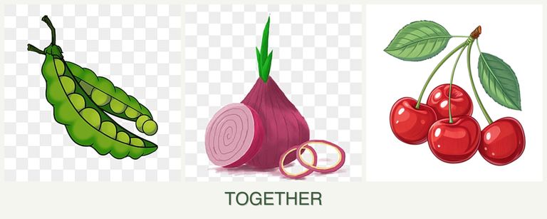 Can you plant peas, onions and cherries together?