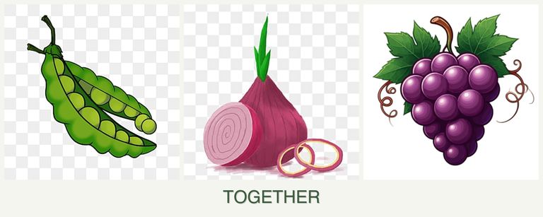 Can you plant peas, onions and grapes together?