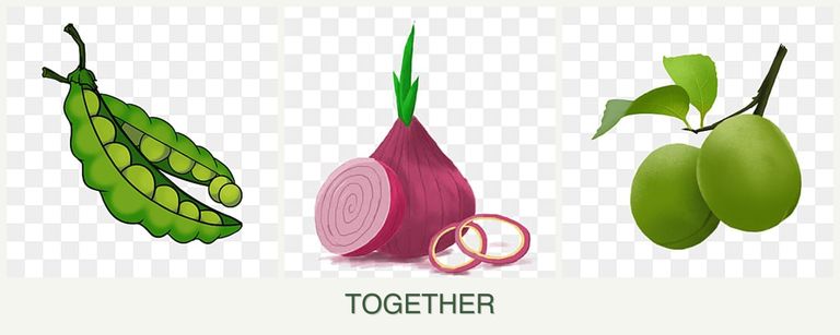 Can you plant peas, onions and plums together?