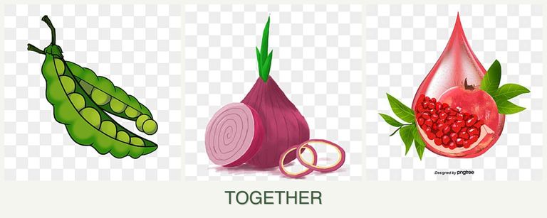 Can you plant peas, onions and pomegranates together?