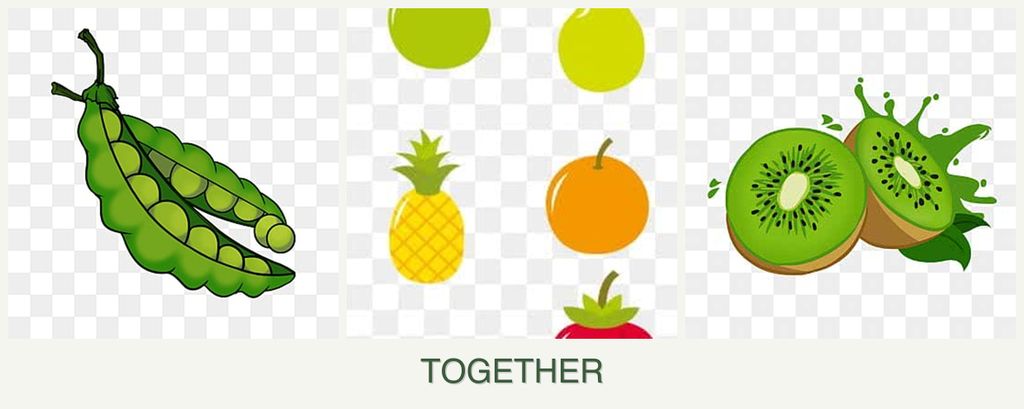 Can you plant peas, pears and kiwi together?