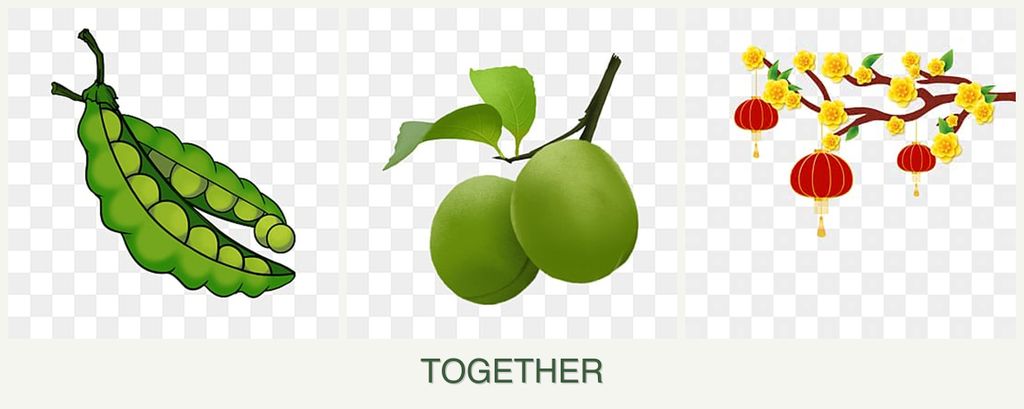 Can you plant peas, plums and apricots together?