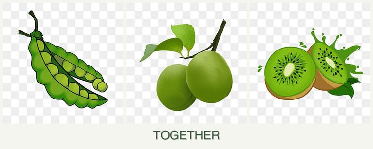 Can you plant peas, plums and kiwi together?