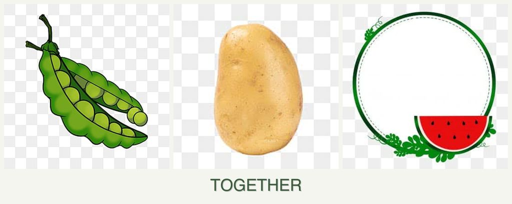 Can you plant peas, potatoes and watermelons together?