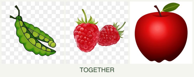 Can you plant peas, raspberries and apples together?