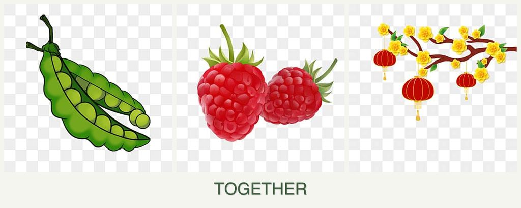 Can you plant peas, raspberries and apricots together?