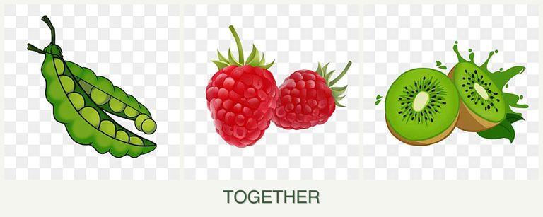 Can you plant peas, raspberries and kiwi together?