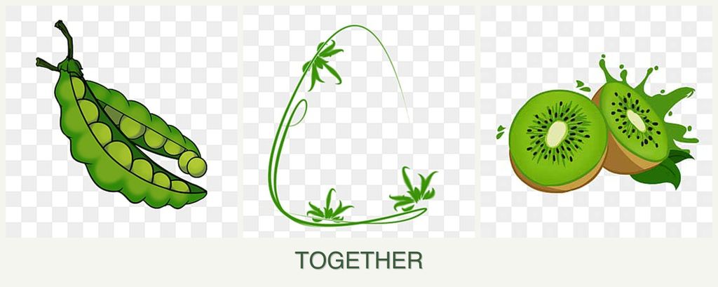 Can you plant peas, tarragon and kiwi together?