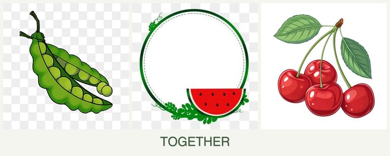 Can you plant peas, watermelons and cherries together?