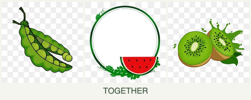 Can you plant peas, watermelons and kiwi together?