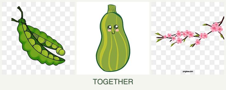 Can you plant peas, zucchini and peaches together?