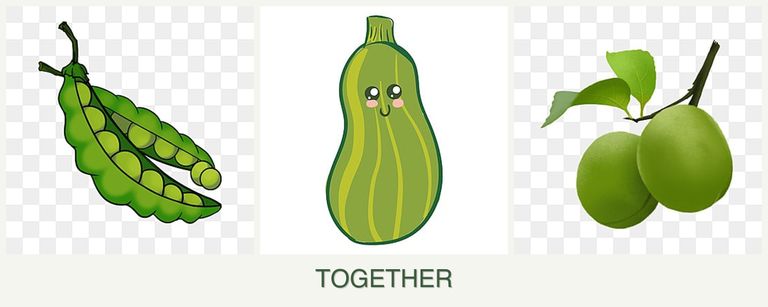 Can you plant peas, zucchini and plums together?