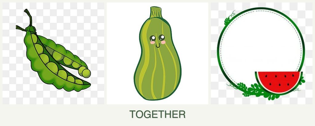 Can you plant peas, zucchini and watermelons together?