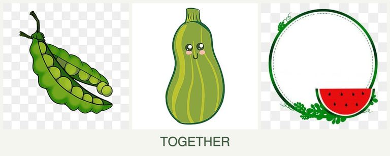 Can you plant peas, zucchini and watermelons together?