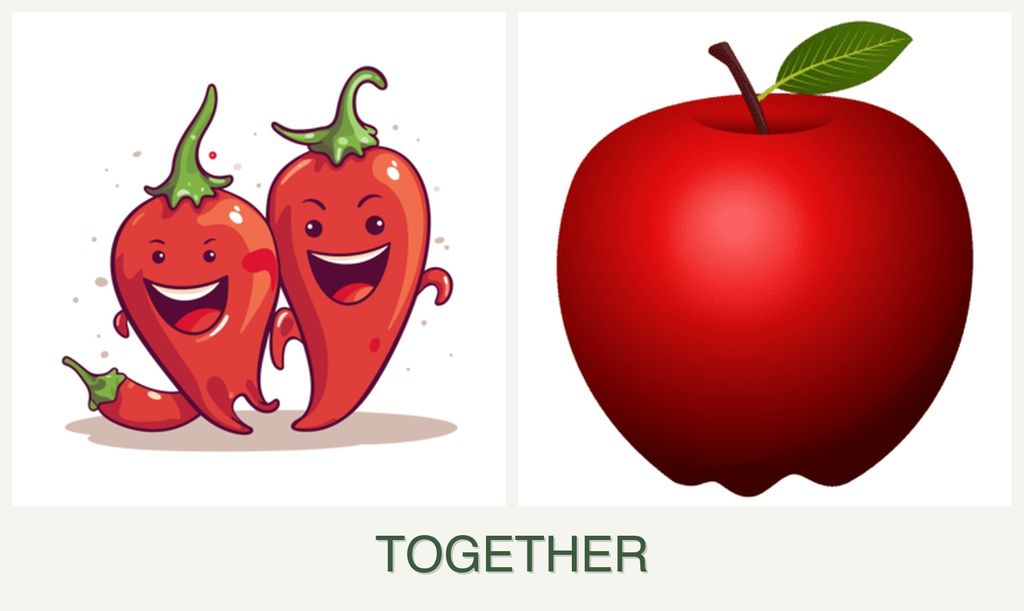 Can you plant peppers and apples together?