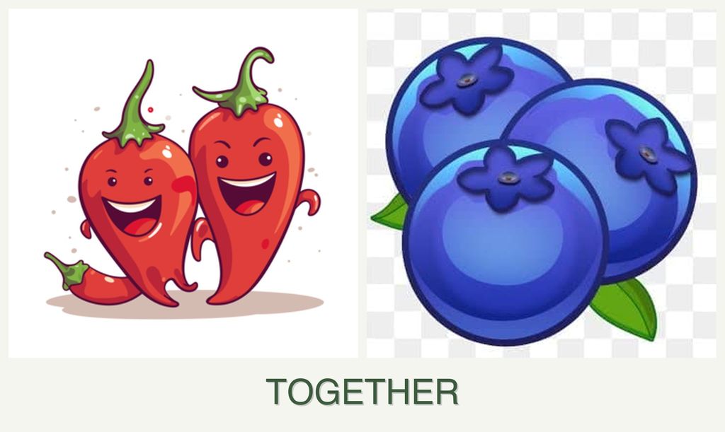 Can you plant peppers and blueberries together?