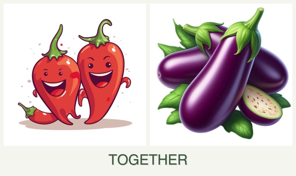 Can you plant peppers and eggplant together?