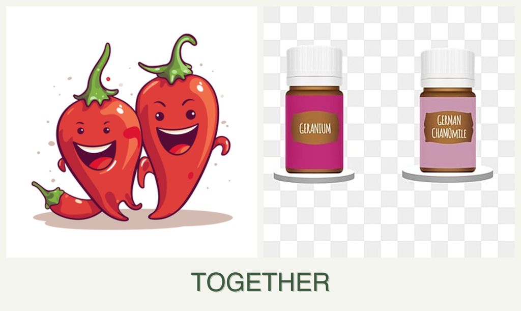 Can you plant peppers and geraniums together?