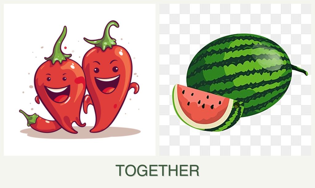 Can you plant peppers and melons together?