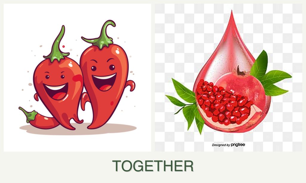Can you plant peppers and pomegranates together?