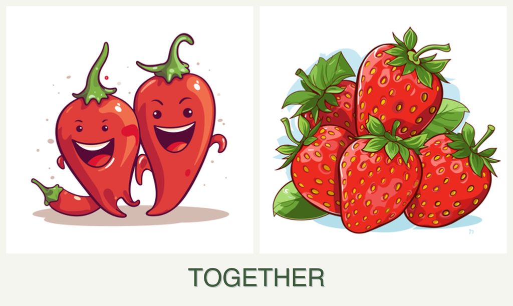 Can you plant peppers and strawberries together?