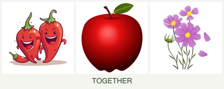 Can you plant peppers, apples and cosmos together?