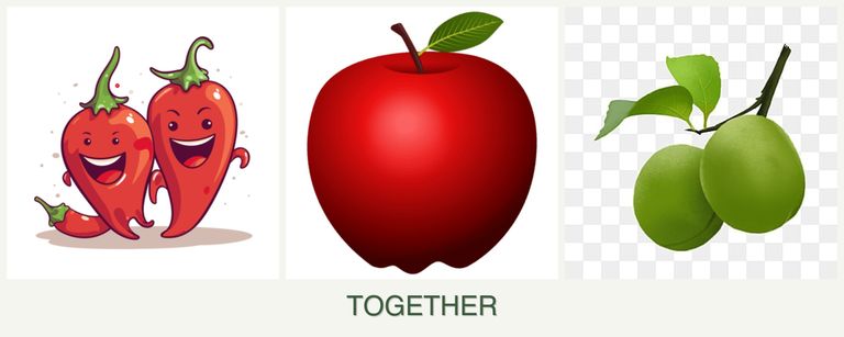 Can you plant peppers, apples and plums together?