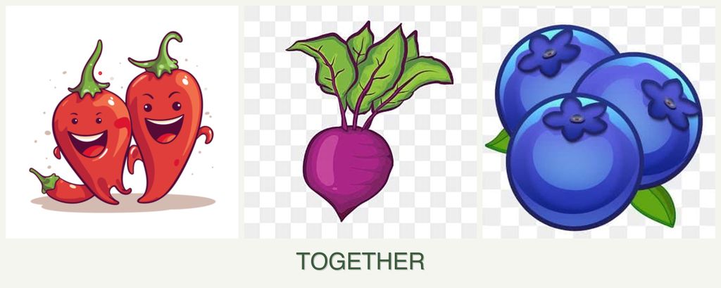 Can you plant peppers, beets and blueberries together?