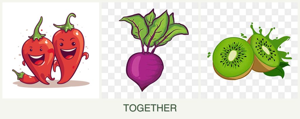 Can you plant peppers, beets and kiwi together?