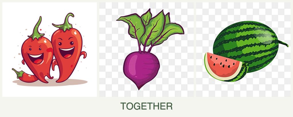 Can you plant peppers, beets and melons together?