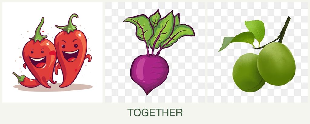Can you plant peppers, beets and plums together?