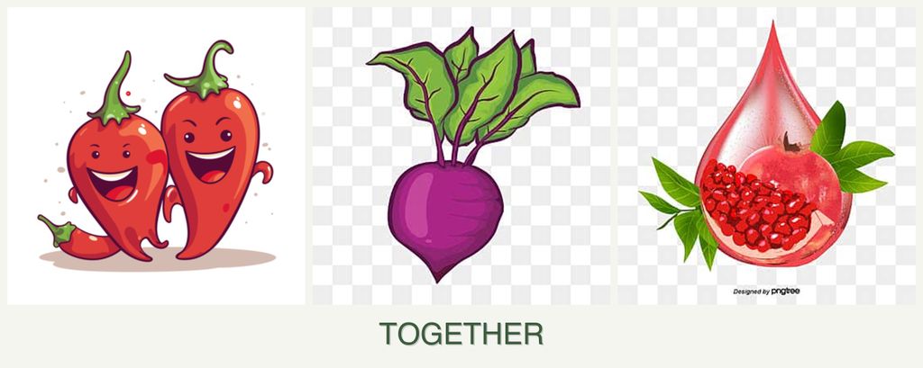 Can you plant peppers, beets and pomegranates together?