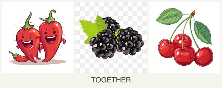 Can you plant peppers, blackberries and cherries together?