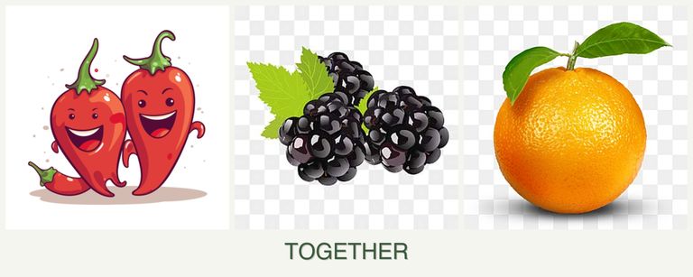 Can you plant peppers, blackberries and oranges together?