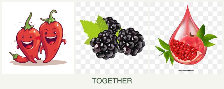Can you plant peppers, blackberries and pomegranates together?