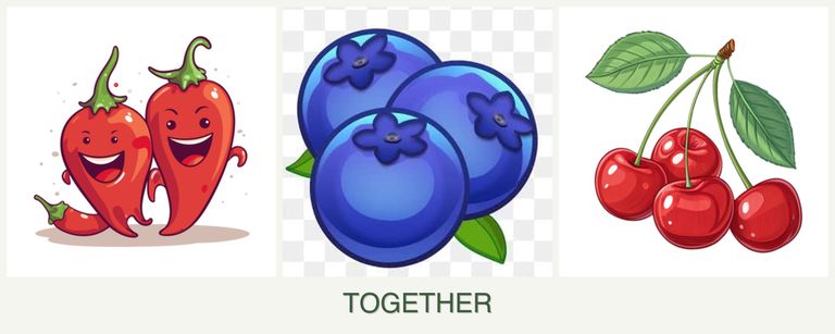Can you plant peppers, blueberries and cherries together?