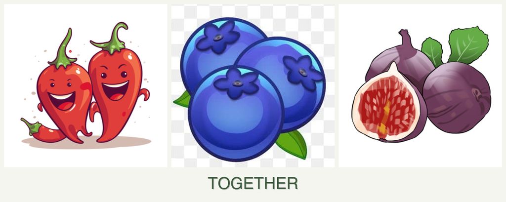 Can you plant peppers, blueberries and figs together?