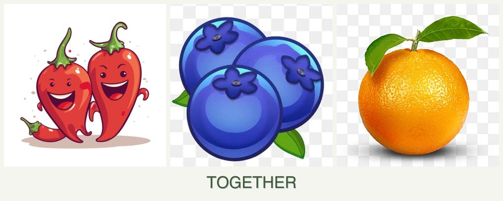 Can you plant peppers, blueberries and oranges together?