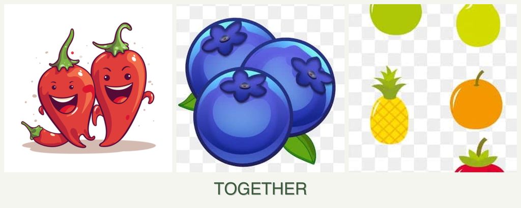 Can you plant peppers, blueberries and pears together?