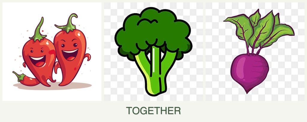 Can you plant peppers, broccoli and beets together?