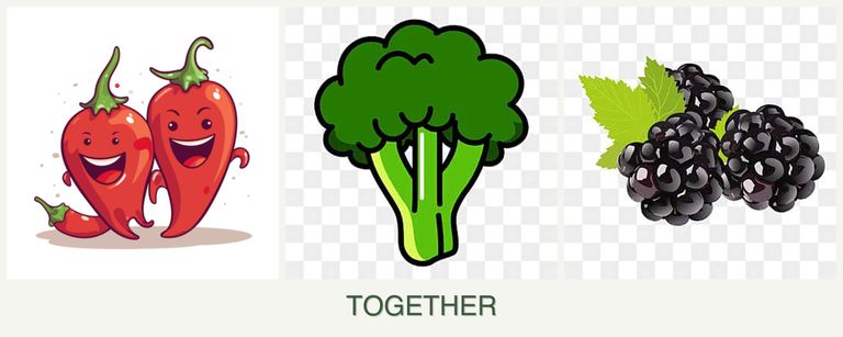 Can you plant peppers, broccoli and blackberries together?
