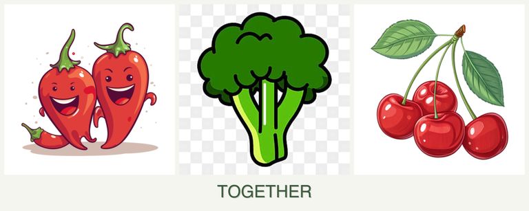 Can you plant peppers, broccoli and cherries together?
