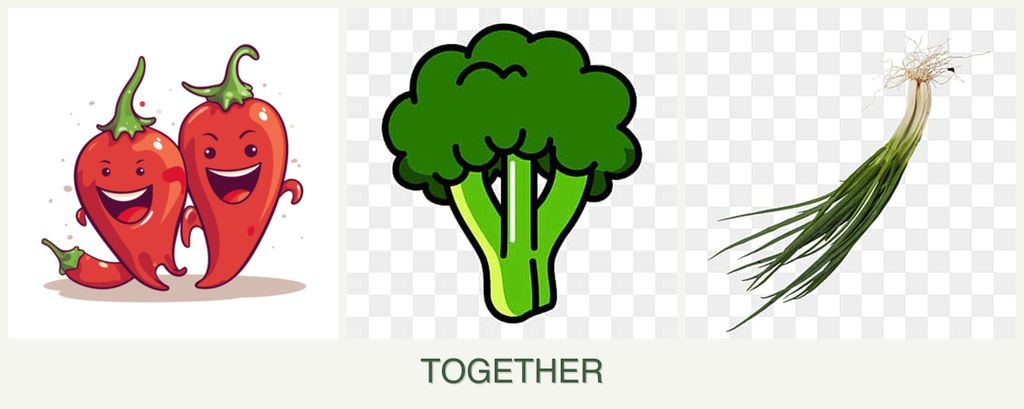Can you plant peppers, broccoli and chives together?