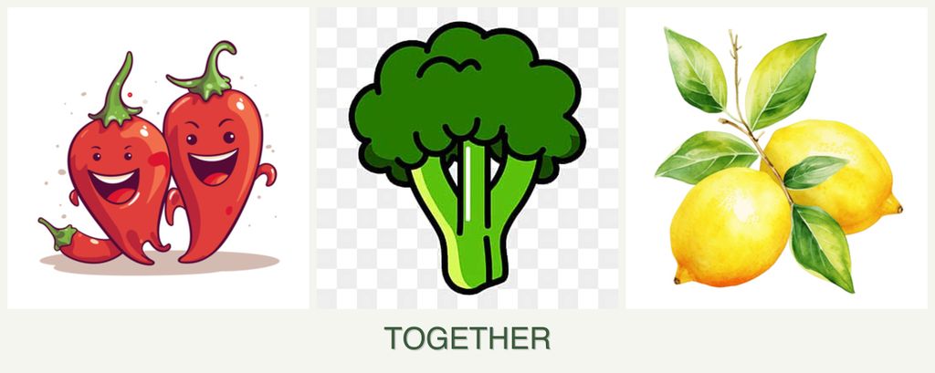 Can you plant peppers, broccoli and lemons together?