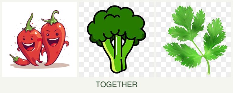 Can you plant peppers, broccoli and parsley together?