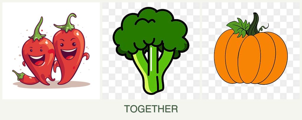 Can you plant peppers, broccoli and pumpkin together?