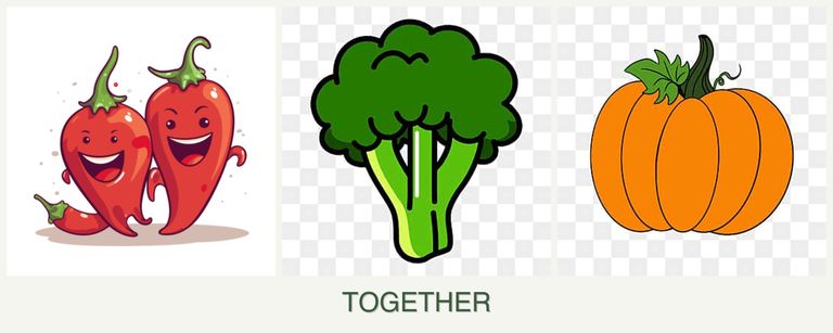 Can you plant peppers, broccoli and pumpkin together?