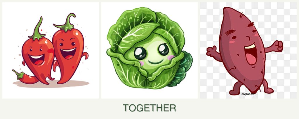 Can you plant peppers, cabbage and sweet potatoes together?