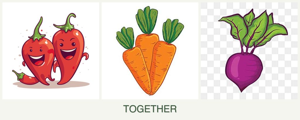 Can you plant peppers, carrots and beets together?